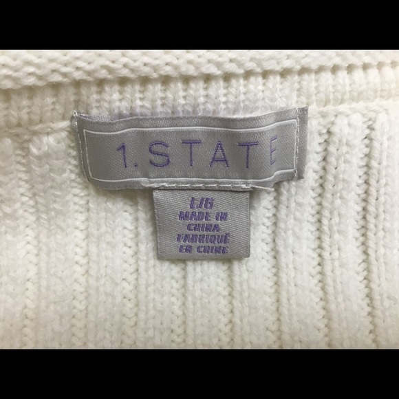 1.State Fringe Sweater NWT - Picture 6 of 9